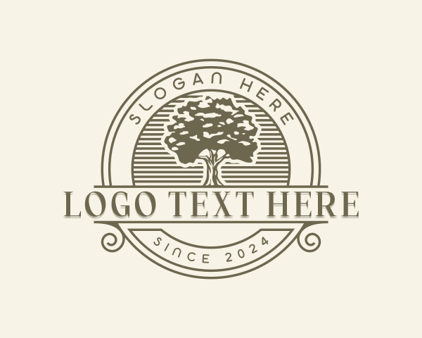 Eco Oak Tree Park logo