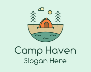 Lakeside Tent Camping logo
