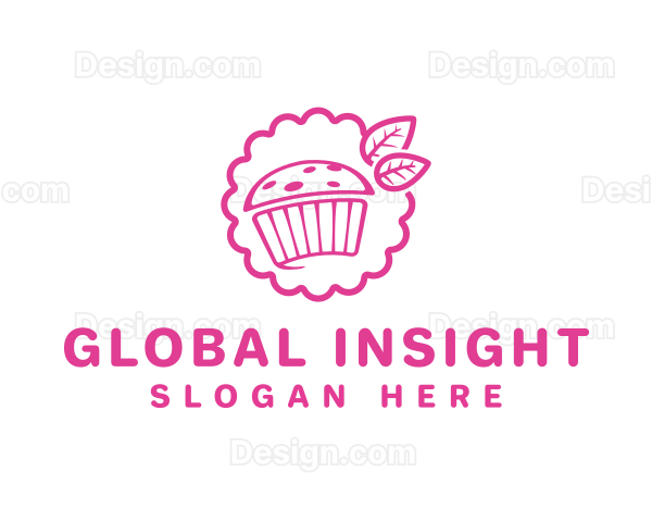 Cupcake Sweets Bakery Logo