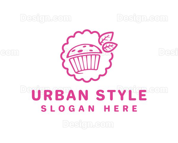 Cupcake Sweets Bakery Logo