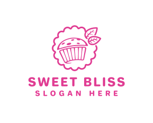 Cupcake Sweets Bakery logo design