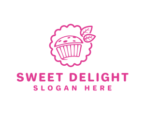 Cupcake Sweets Bakery logo design