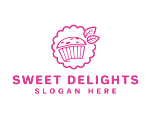 Cupcake Sweets Bakery logo design