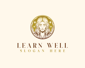 Woman Spa Wellness logo design