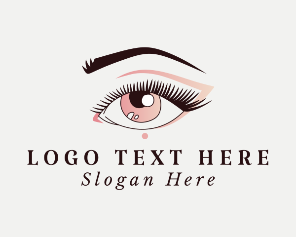 Eyebrow logo example 2