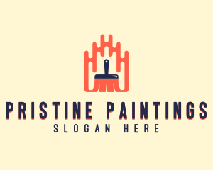 Painting Paint Brush logo design