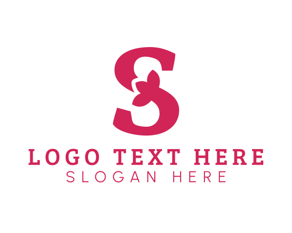 Serif logo example 1