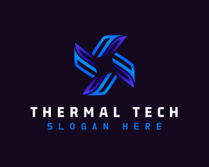 Thermal Industrial Fan logo design