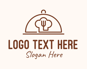 Brown Fine Dining Cloche logo