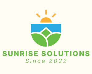 Sunrise Farm Agriculture logo design