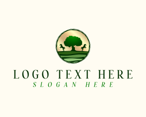 Horse Farm Tree logo