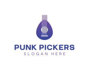 Guitar Music Instrument logo