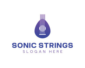 Guitar Music Instrument logo