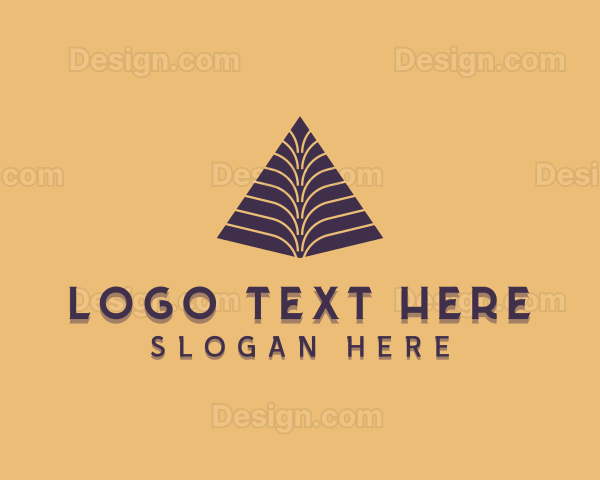 Geometrical Pyramid Agency Logo