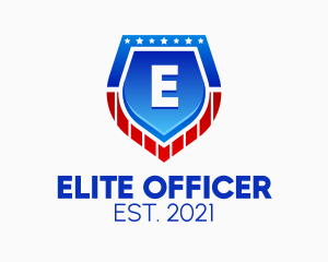 Officer Badge Patrol Letter  logo