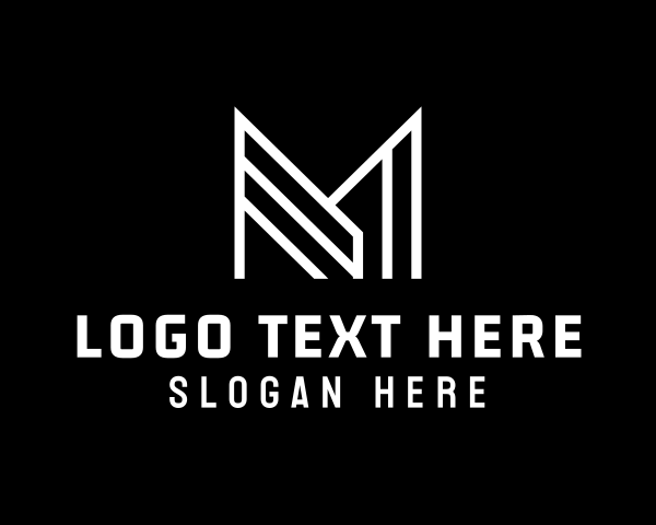 Letter M logo example 4