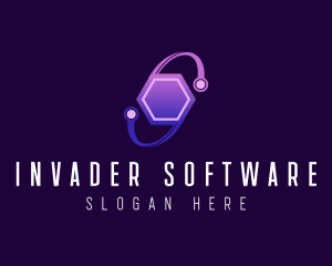 Hexagon Online Software logo design