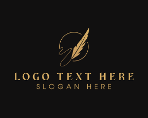 Law Feather Quill Logo