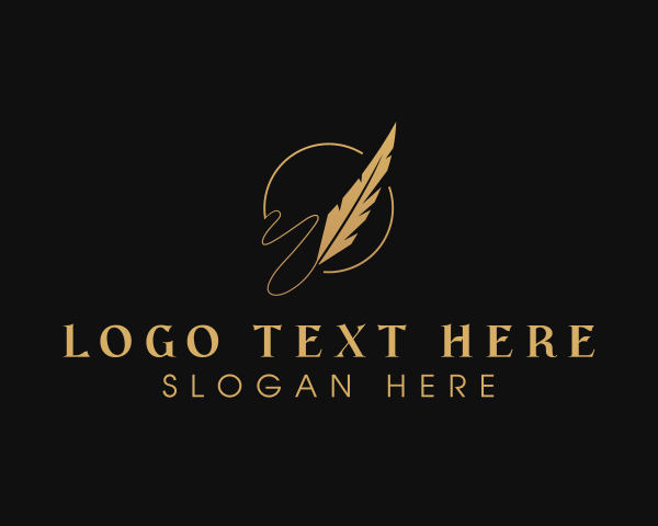 Law Feather Quill logo