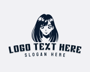 Anime Japanese Woman logo
