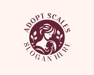 Infant Parenting Mom logo design