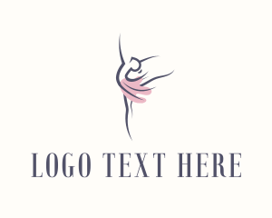 Ballerina Dancer Gymnast logo