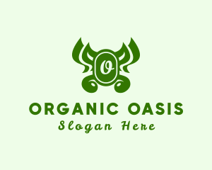 Organic Leaf Farm logo design