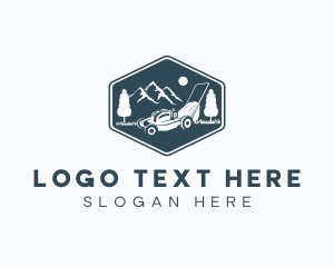 Outdoor Landscaping Lawn Mower logo