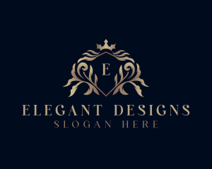 Luxury Monarch Deluxe Ornament logo design