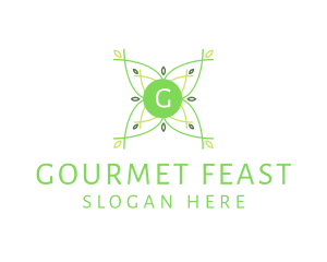 Gourmet Plant Nature Produce logo design