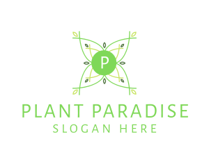 Gourmet Plant Nature Produce logo design