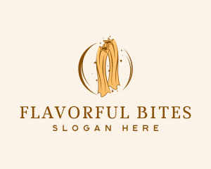 Delicious Churros Snack logo design