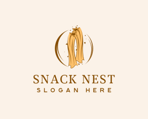 Delicious Churros Snack logo design