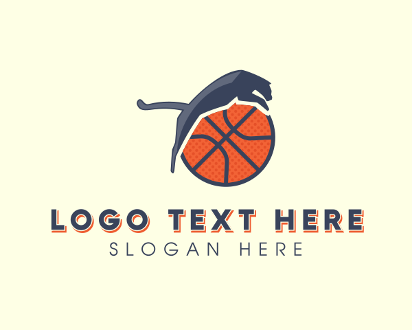 Basketball logo example 1