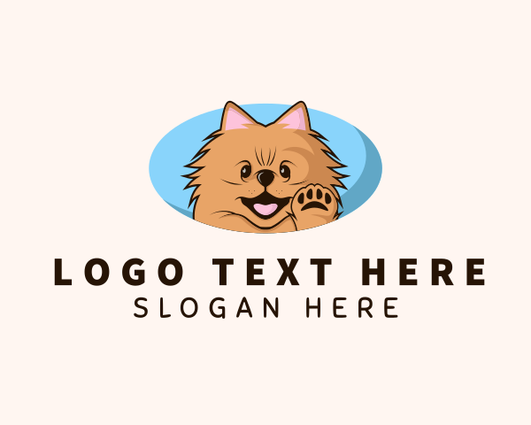 Pomeranian logo example 2