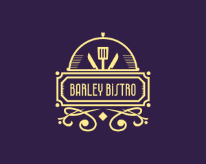 Art Deco Bistro Diner logo design