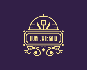 Art Deco Bistro Diner logo design