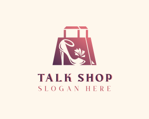 High Heels Shopping logo design