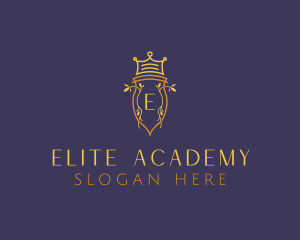 Academy Royal Crown logo design