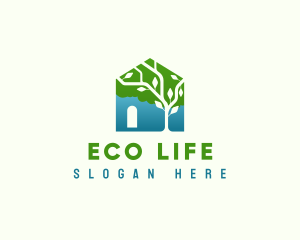 Eco Tree Realty logo design