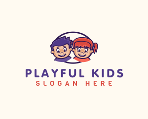 Kids Nursery School logo design