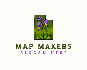 Utah Zion Shooting Star Plant logo design