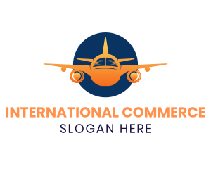 Gradient Airplane Transportation logo