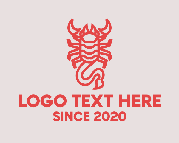 Scorpio logo example 4