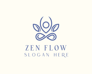 Yoga Zen Relaxation logo design