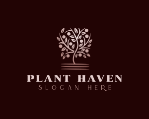 Planting Tree Park logo design