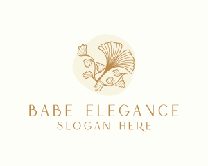 Elegant Floral Boutique logo design