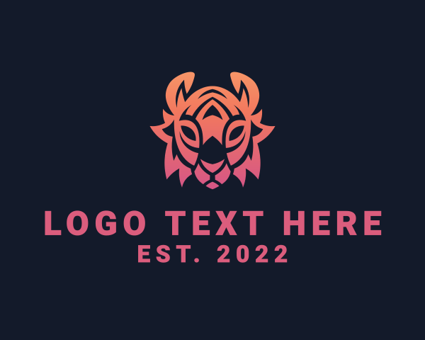 Tigress logo example 3