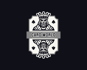 King Spades Card logo