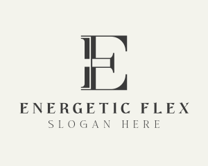 Investor Corporate Firm Letter E logo design